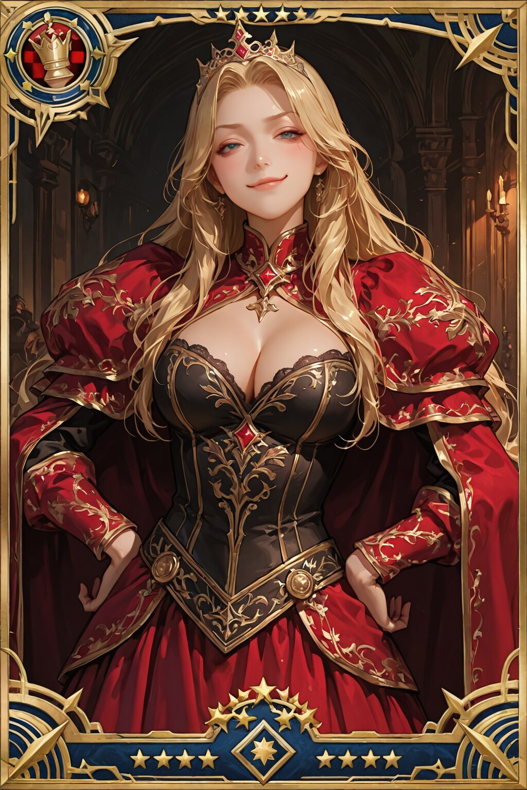 💋悪役令嬢トレカ⭐スターターパック 赤❤️