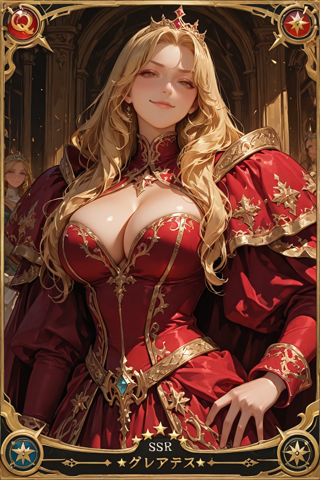 💋悪役令嬢トレカ⭐スターターパック 赤❤️