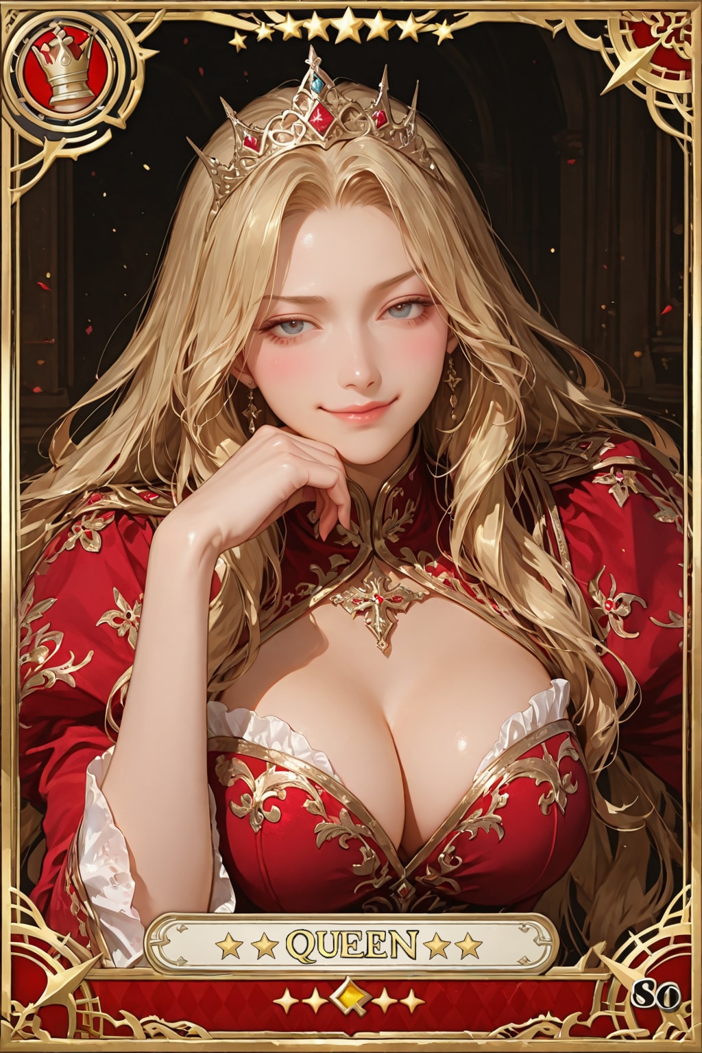 💋悪役令嬢トレカ⭐スターターパック 赤❤️