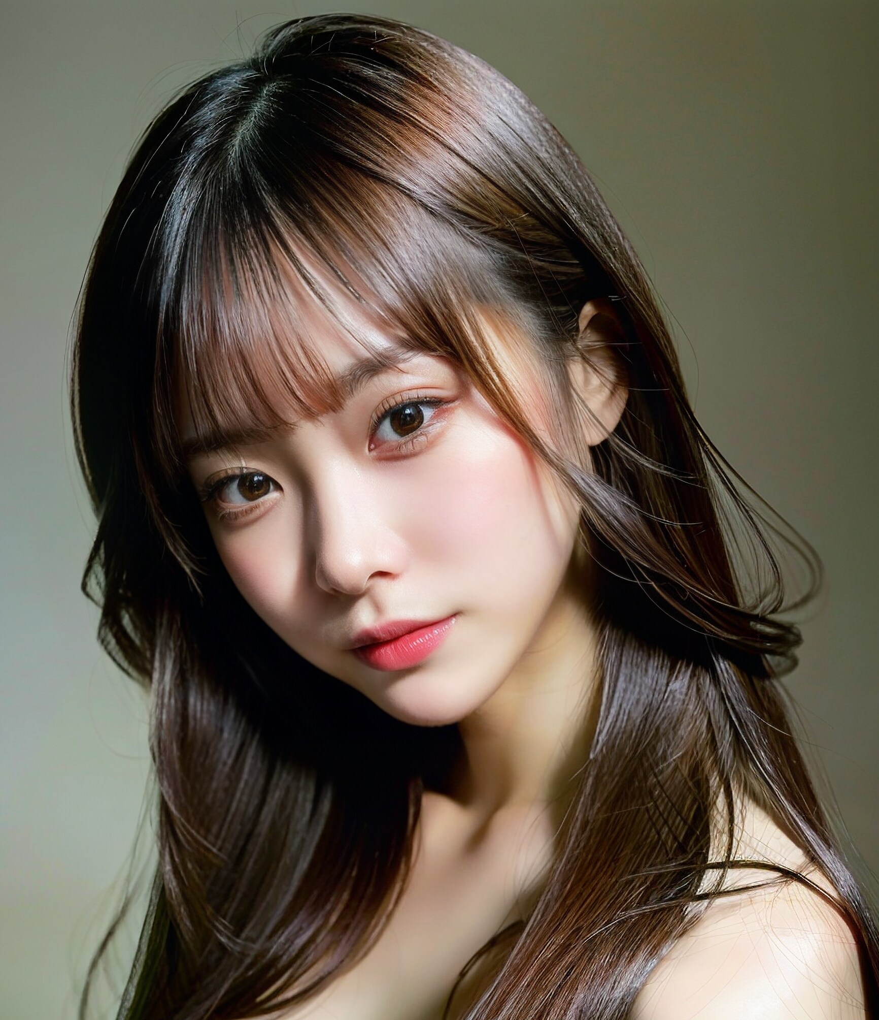目力が強くて素敵な美女