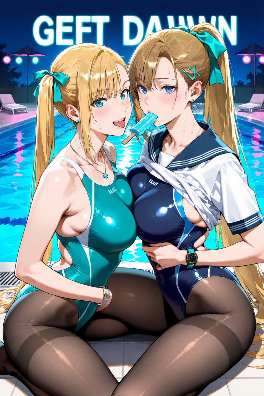 セーラーリフト競泳水着