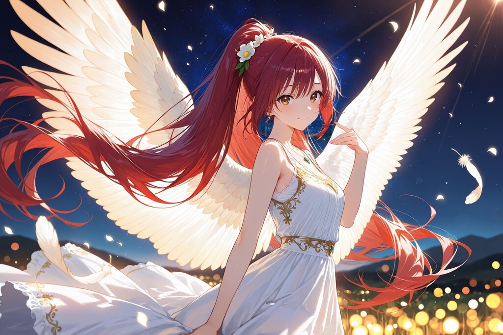 天使さん頑張ります（ミカエルさん）