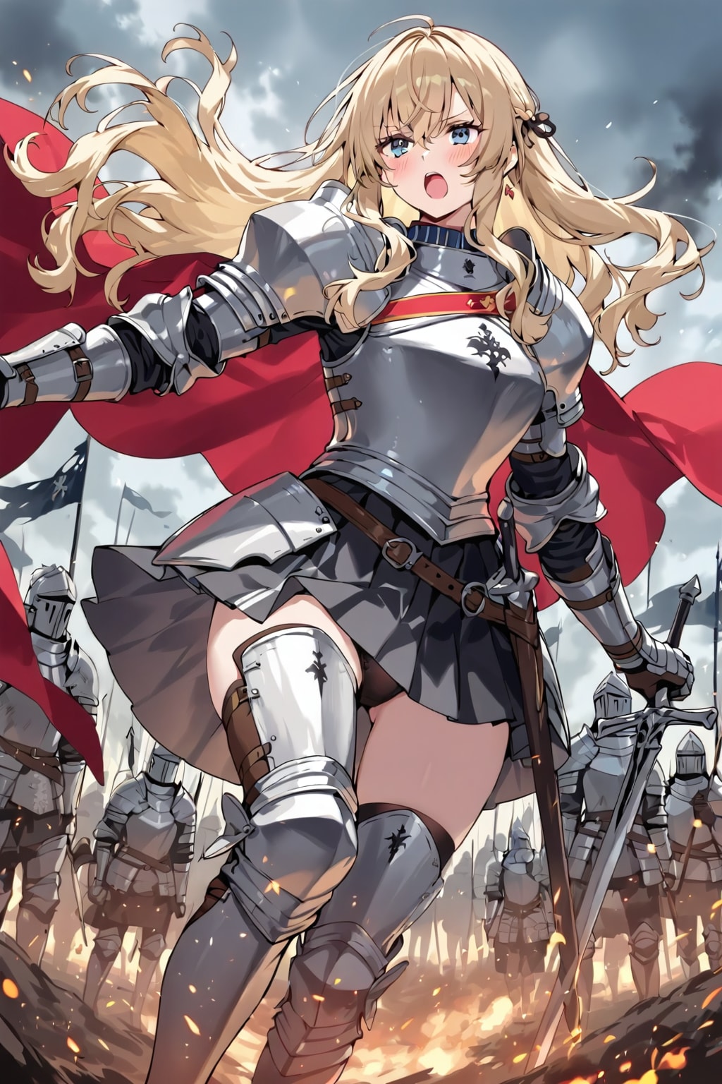 女騎士