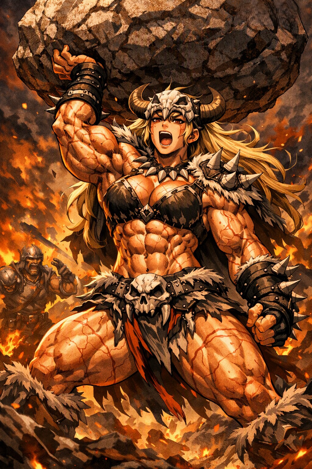 怪力の女戦士