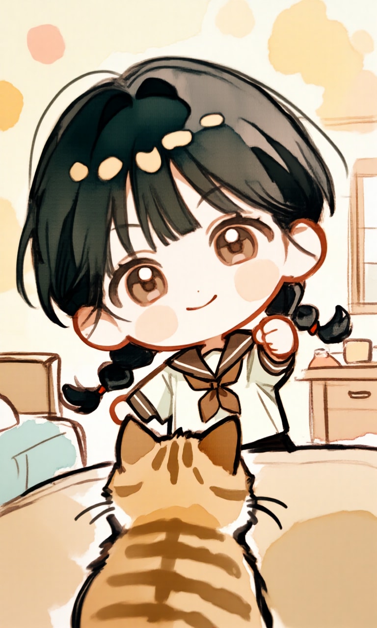 休み明け、頑張るぞ | の人気AIイラスト・グラビア