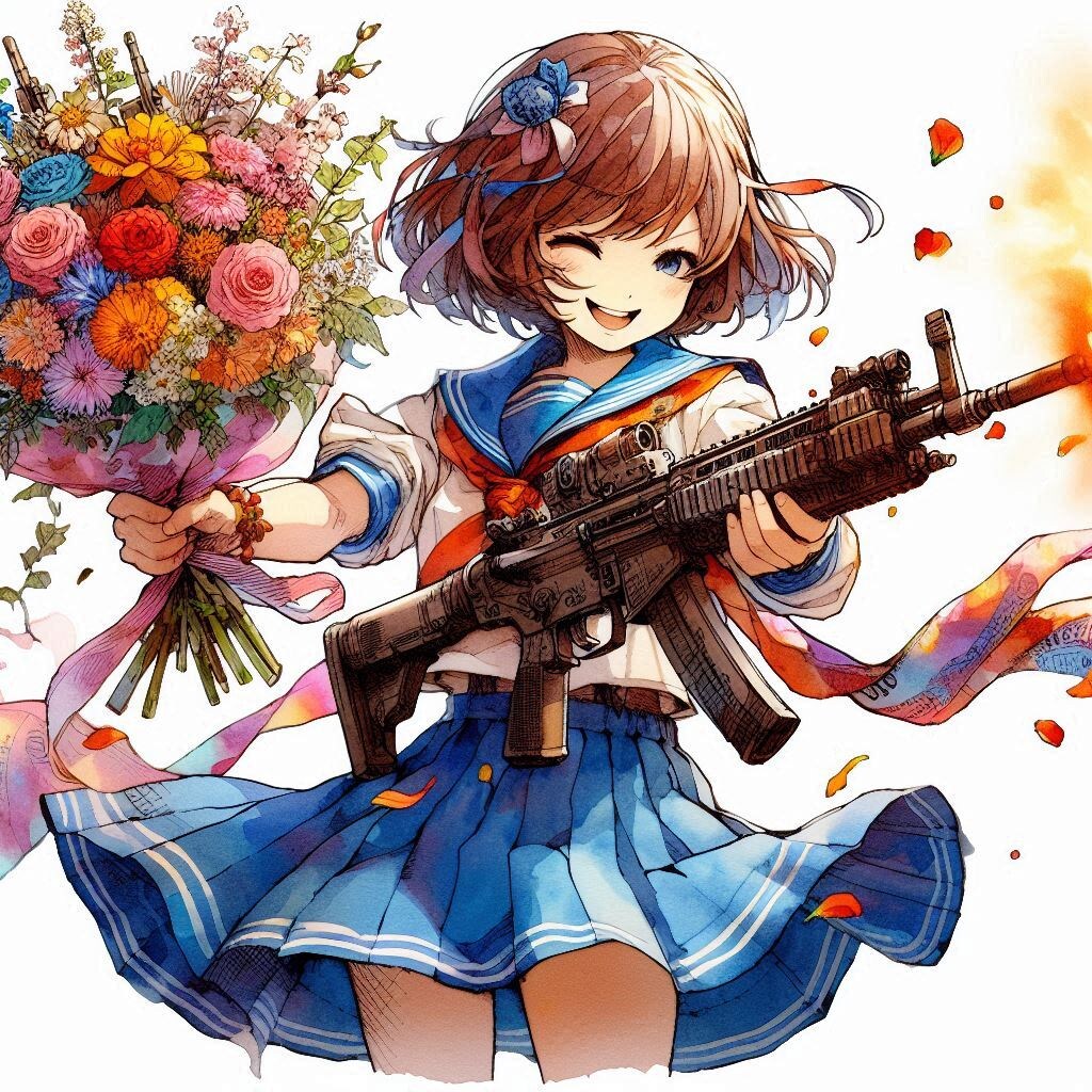 機関銃と少女29