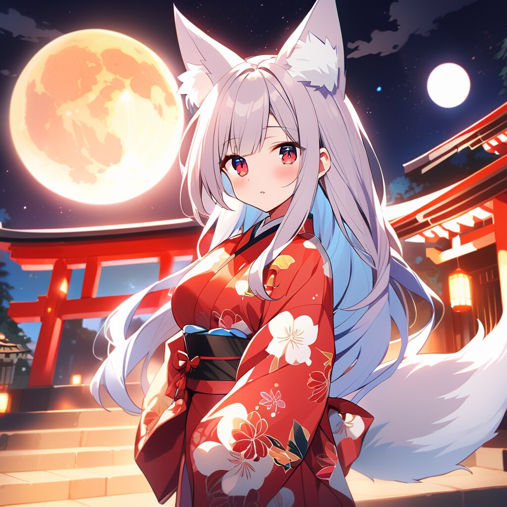 お狐様 VEGA (ちちぷい生成)
