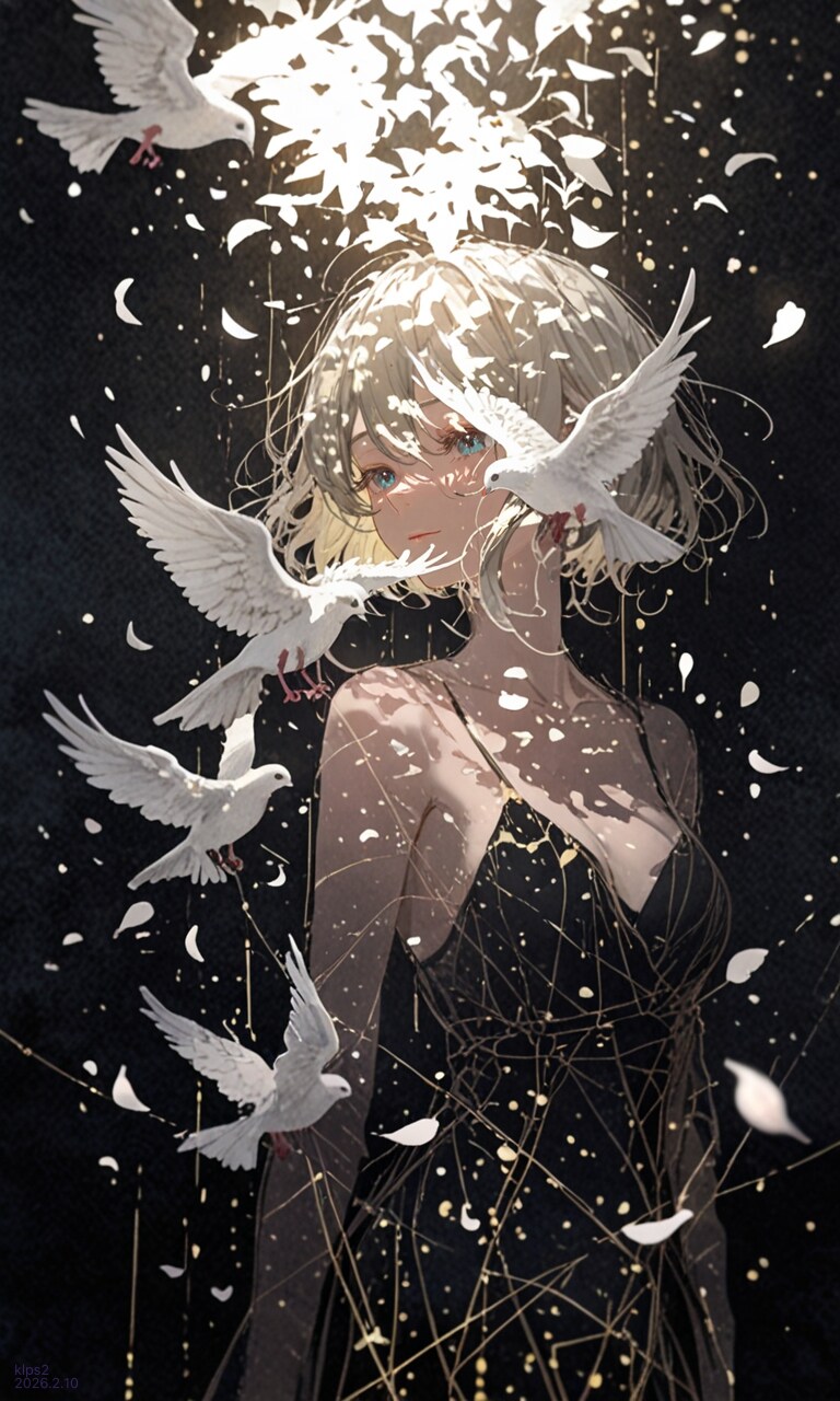 羽ばたき 1 | の人気AIイラスト・グラビア