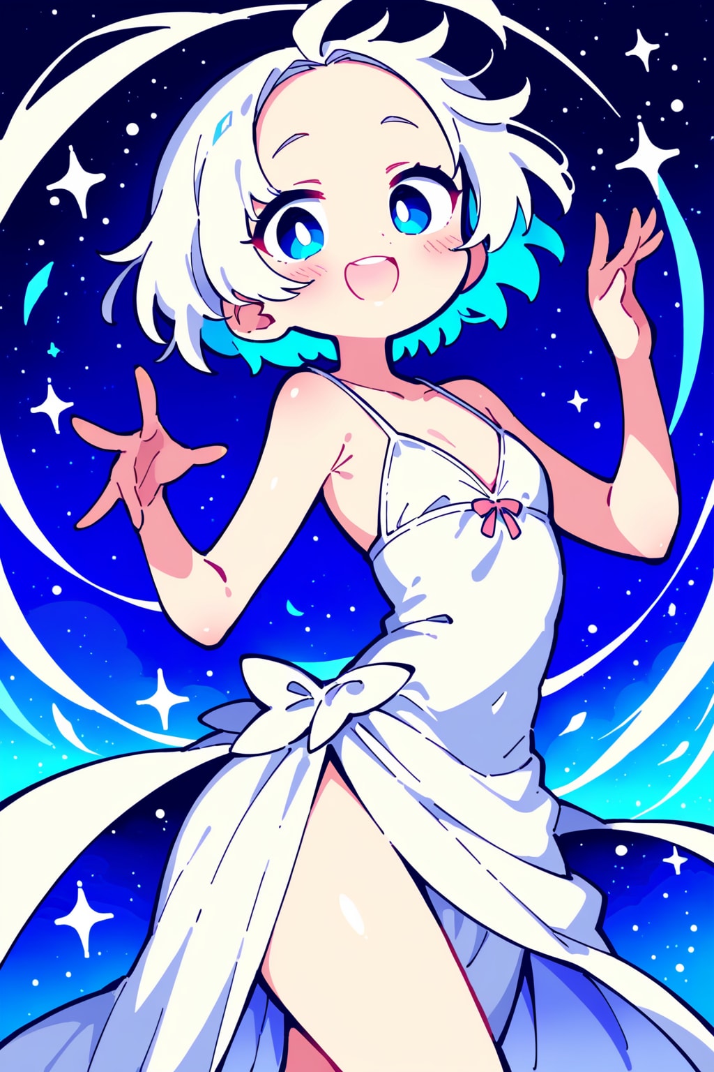 星空と女の子　その１１ | の人気AIイラスト・グラビア