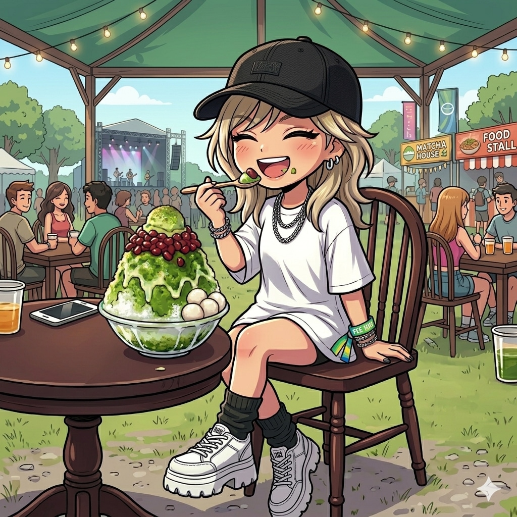 宇治金時in夏フェス（クールギャル　ゆな）