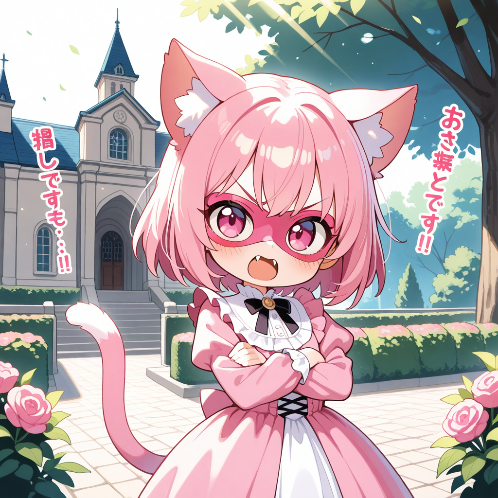 わ、私はねこではにゃい！！！