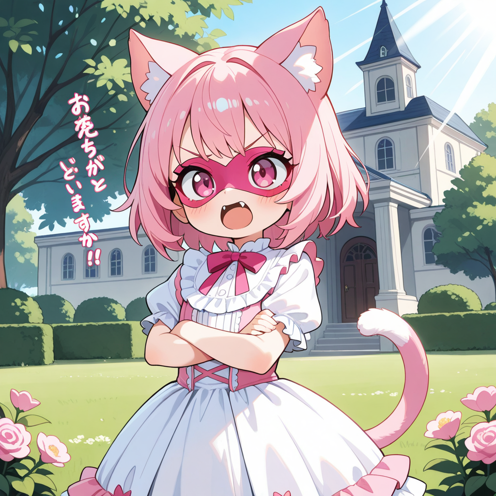 わ、私はねこではにゃい！！！