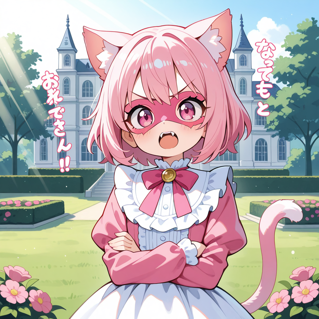 わ、私はねこではにゃい！！！