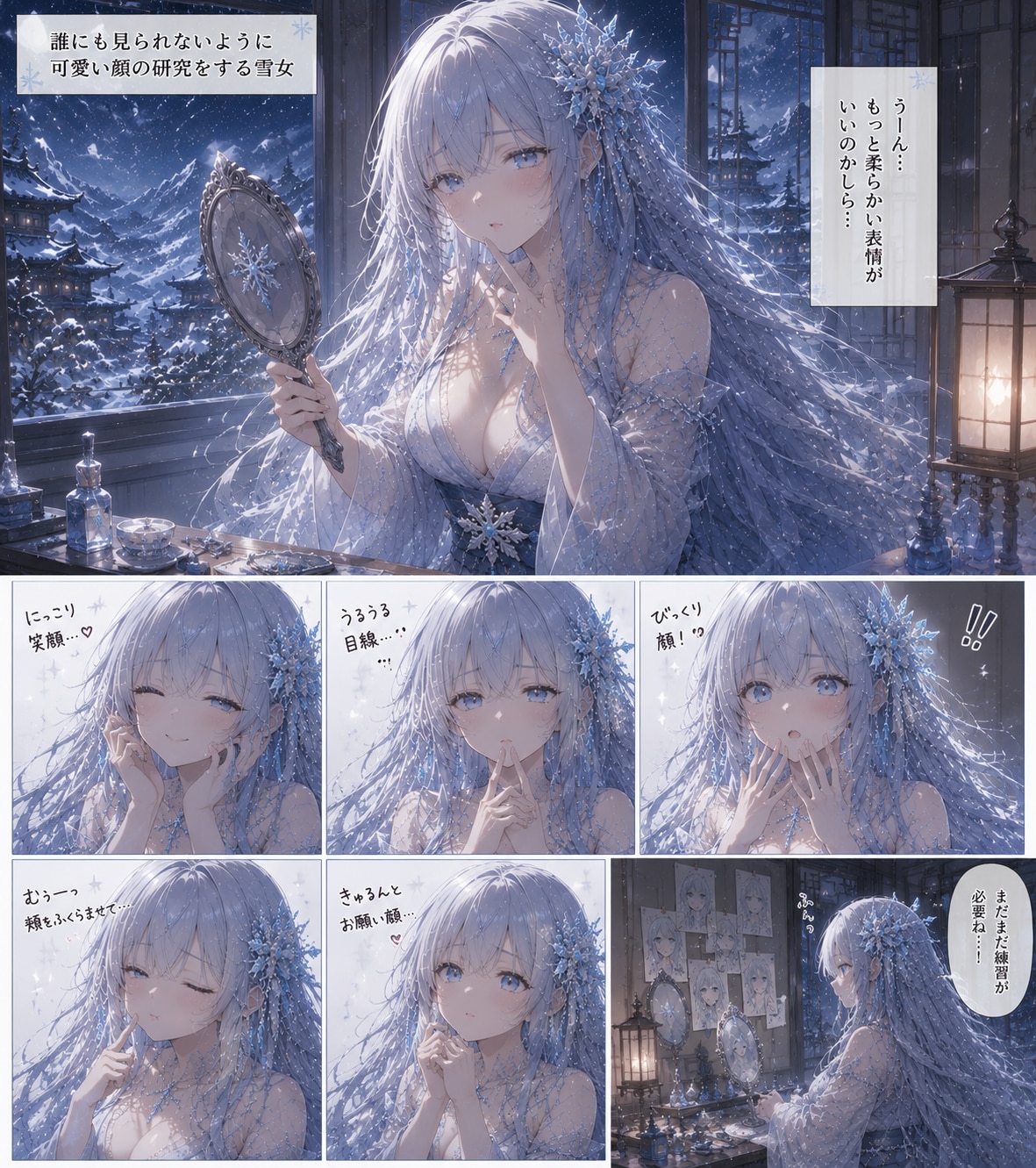 雪女さんは今日も平静を装う④