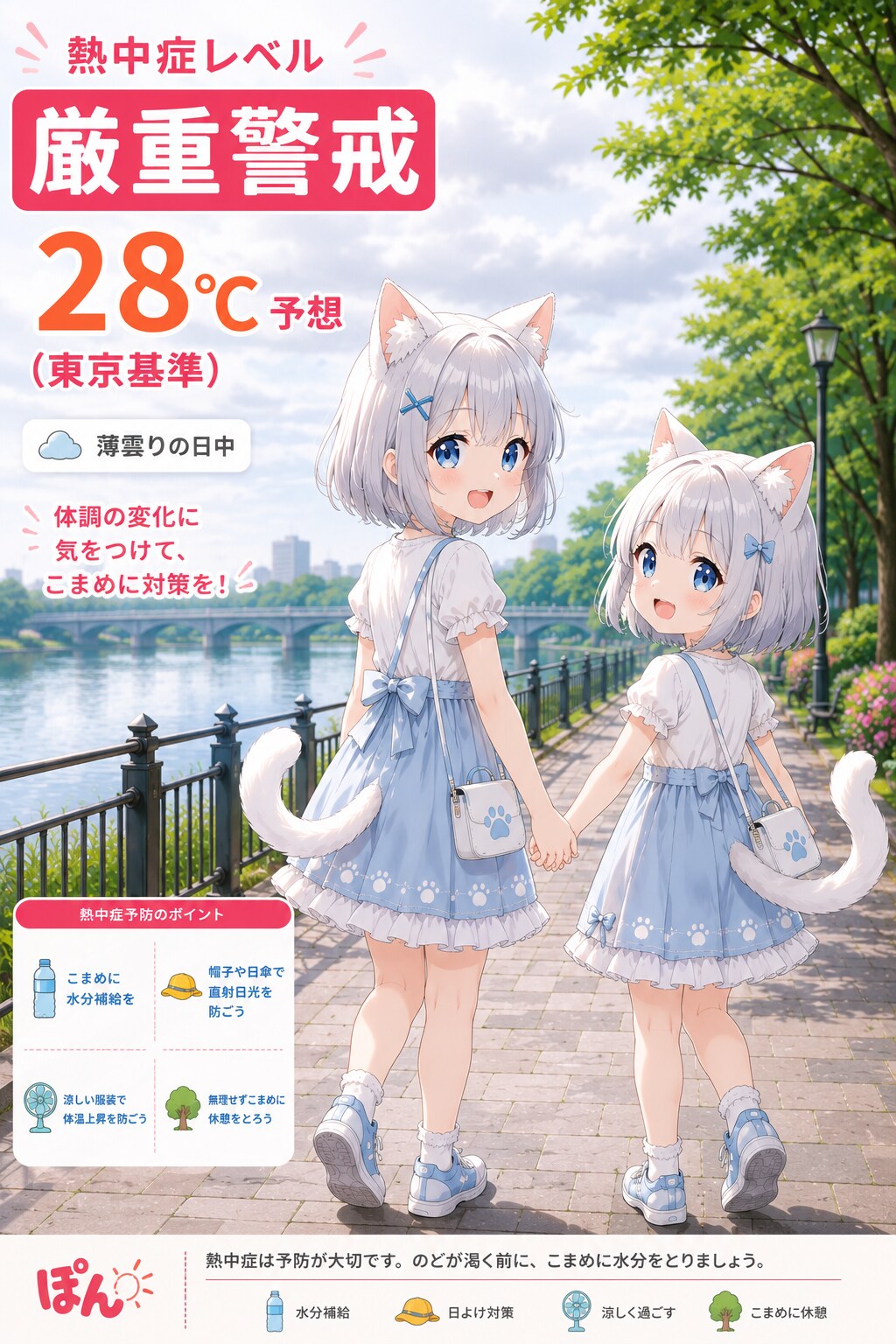 今日は厳重警戒です