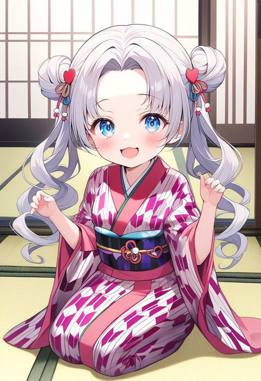 れおちゃん着物