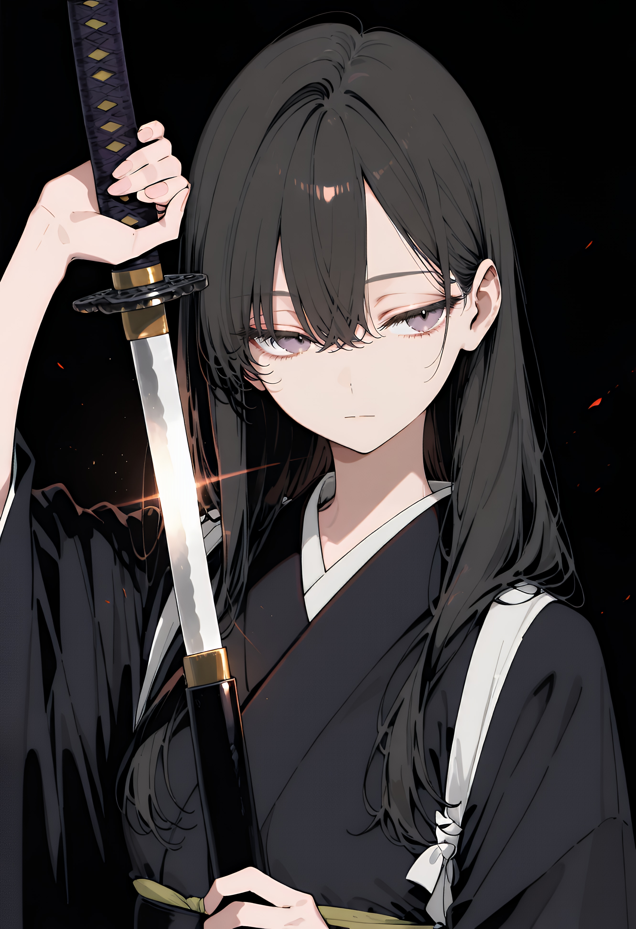 抜刀 | の人気AIイラスト・グラビア