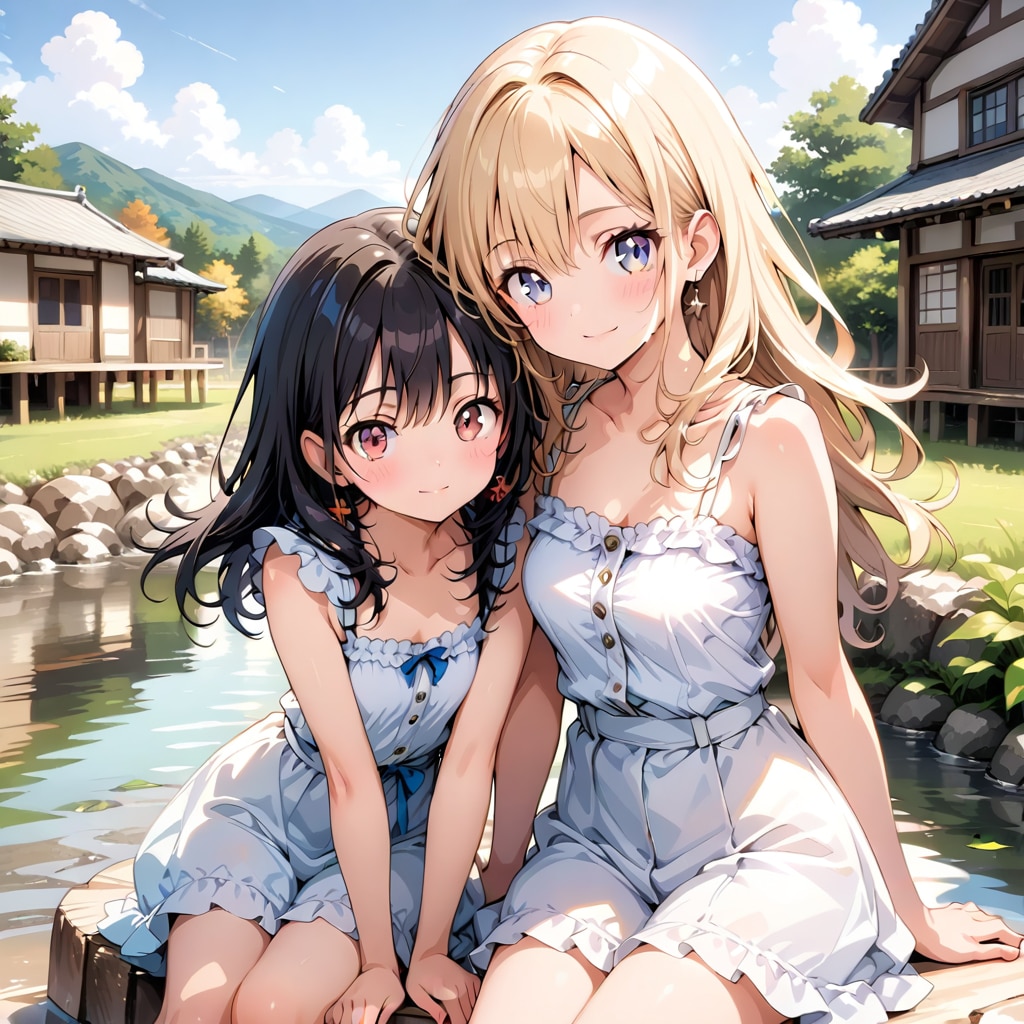 川遊びちちぷいコンビ