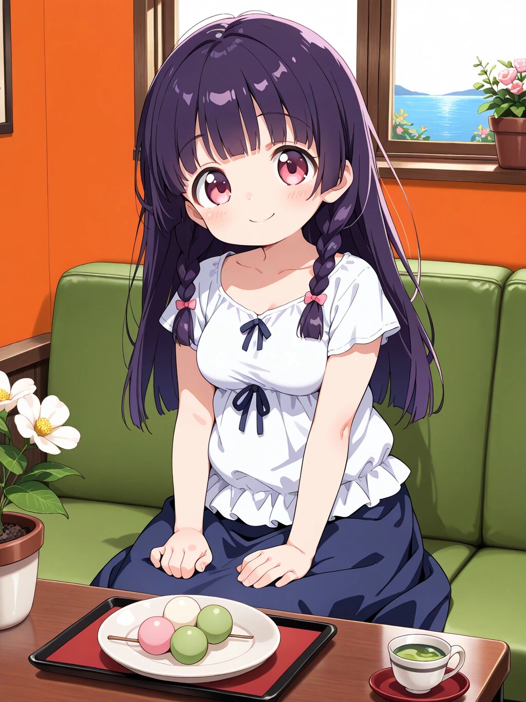 おやつの時間・ゆうこちゃん