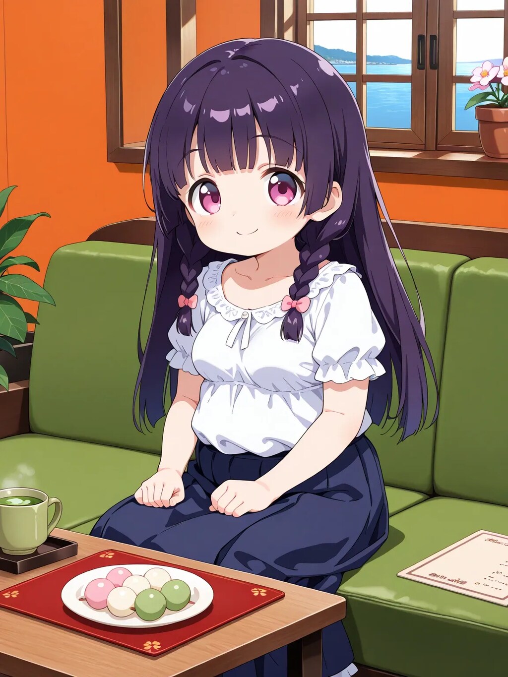 おやつの時間・ゆうこちゃん
