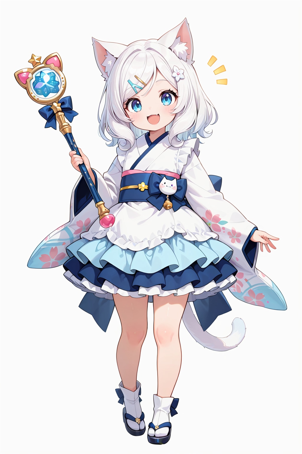 ケモ神様御利益シール