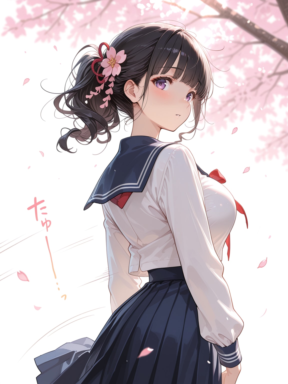 …春って、なんか胸がきゅってなるね | の人気AIイラスト・グラビア