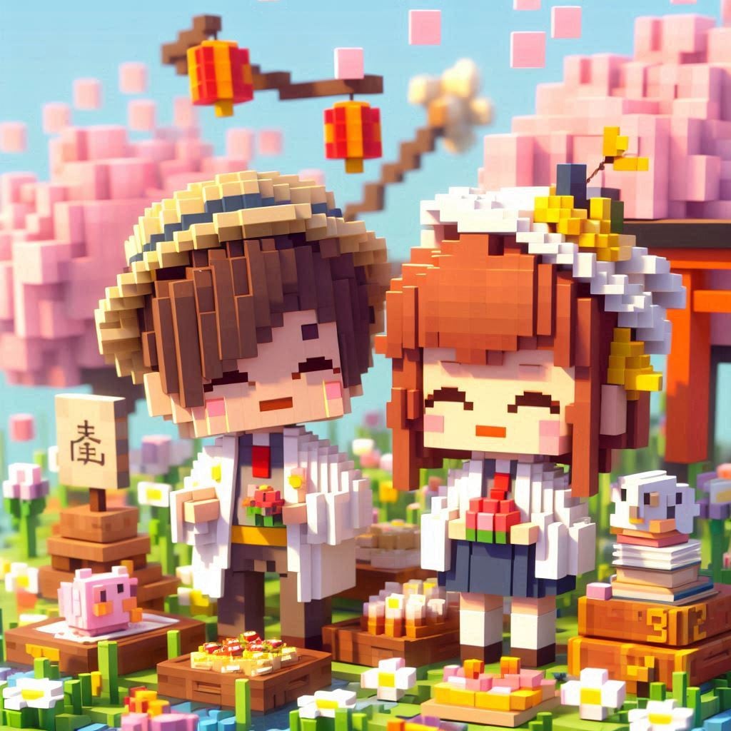 ボクセルで春祭り