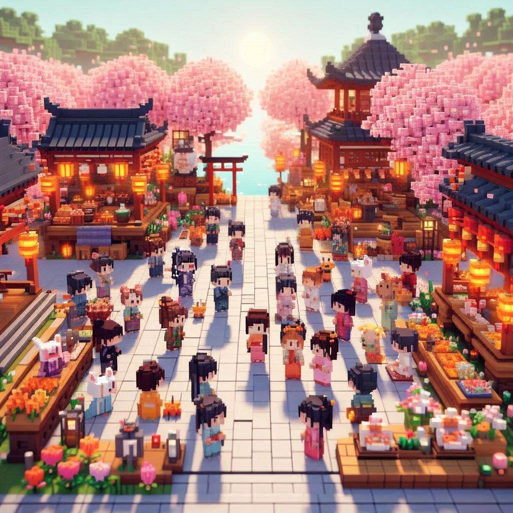 ボクセルで春祭り