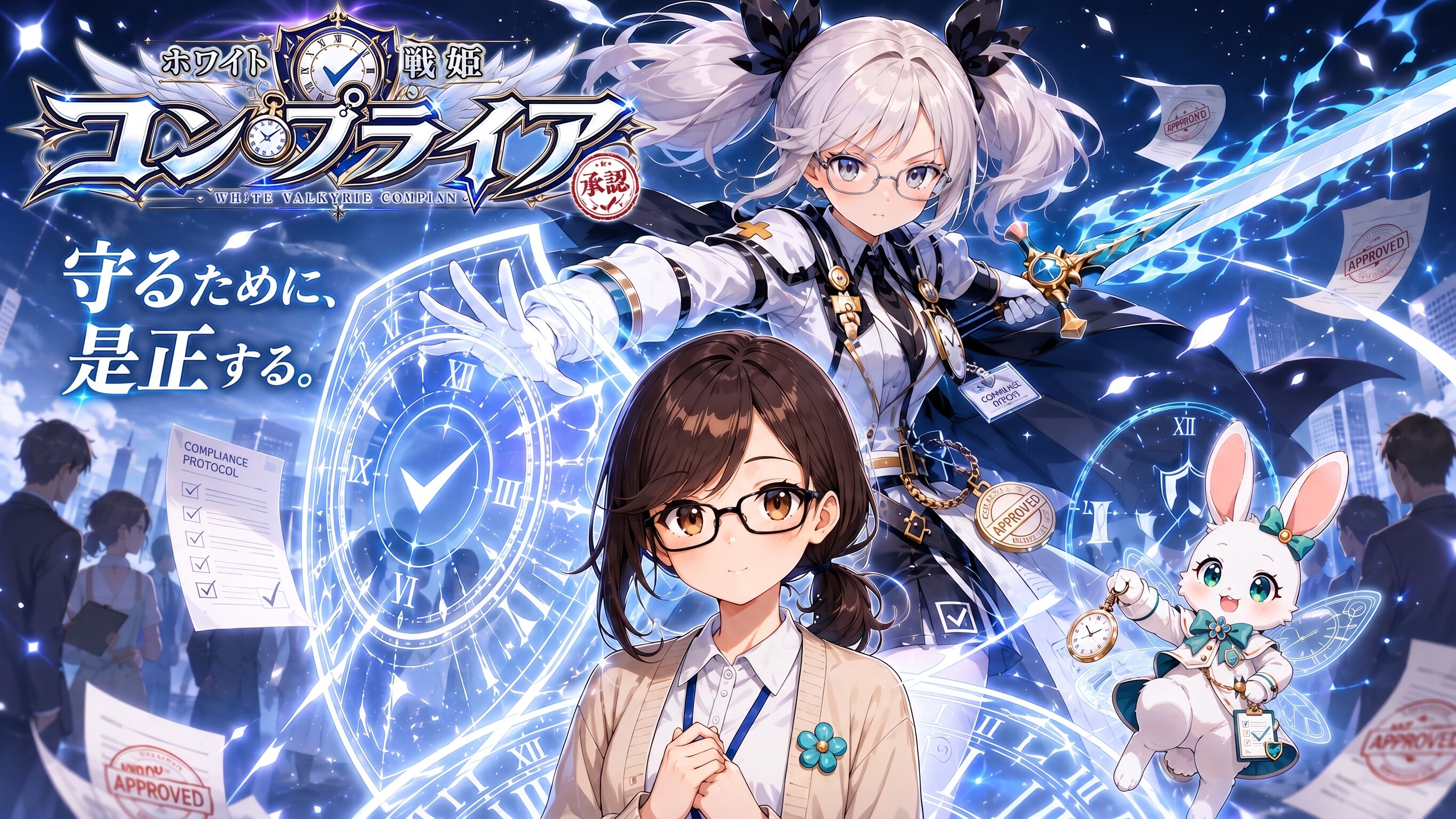 ホワイト戦姫コンプライア