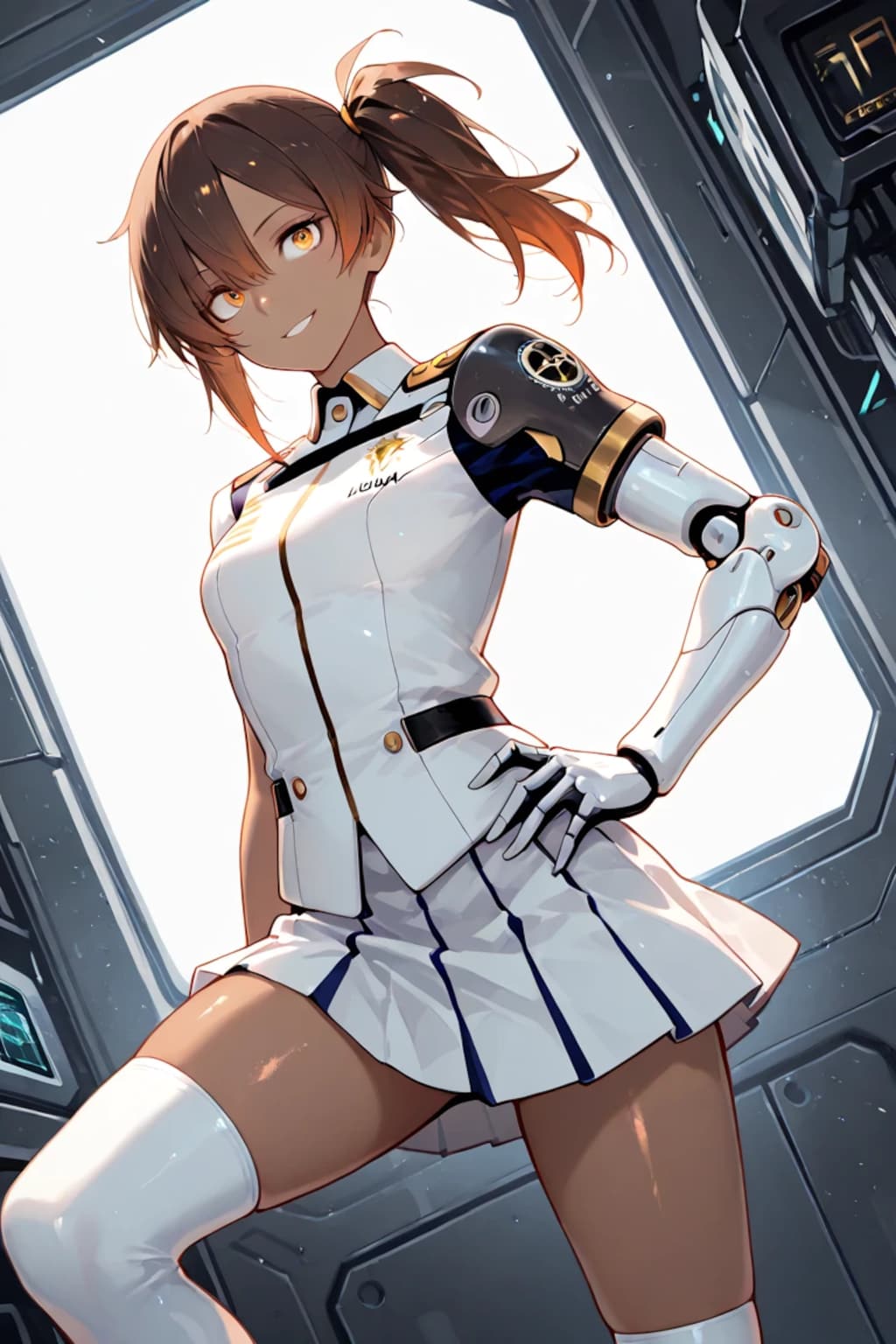 最新義手をGETした戦隊のMOBちゃん