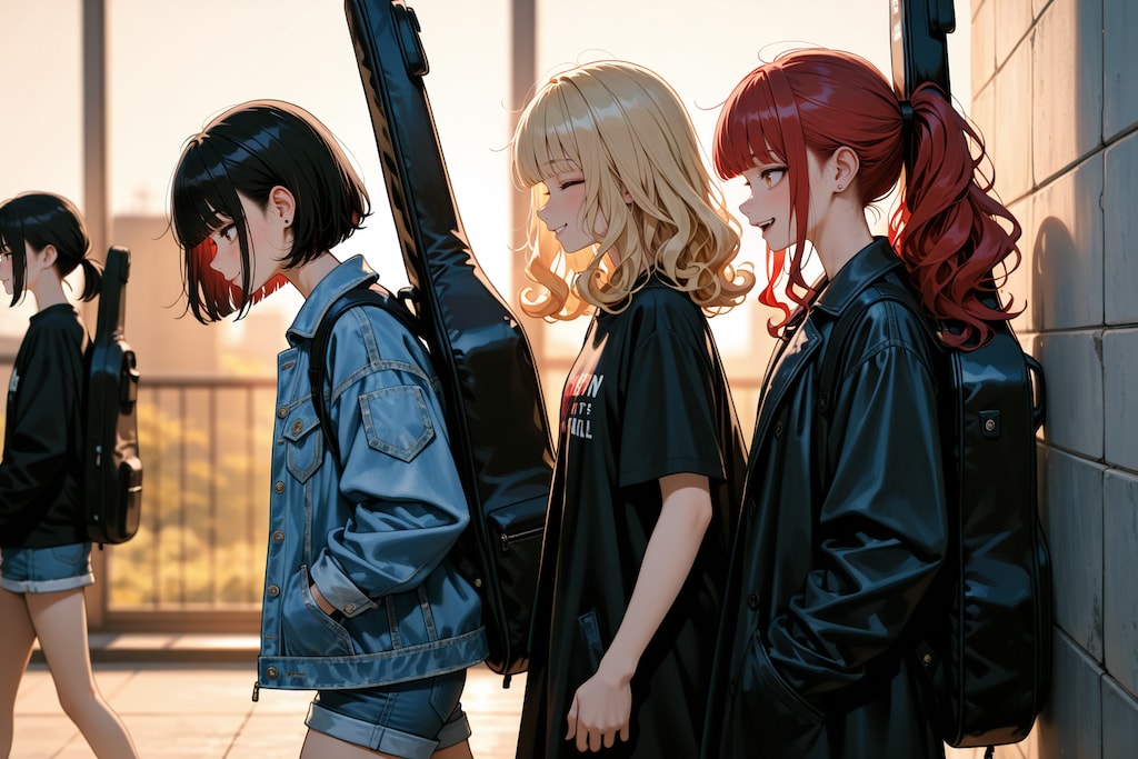 さ、スタジオ行こうぜ