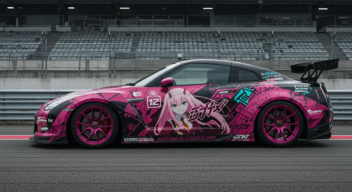 アニメ痛車GT-R | の人気AIイラスト・グラビア