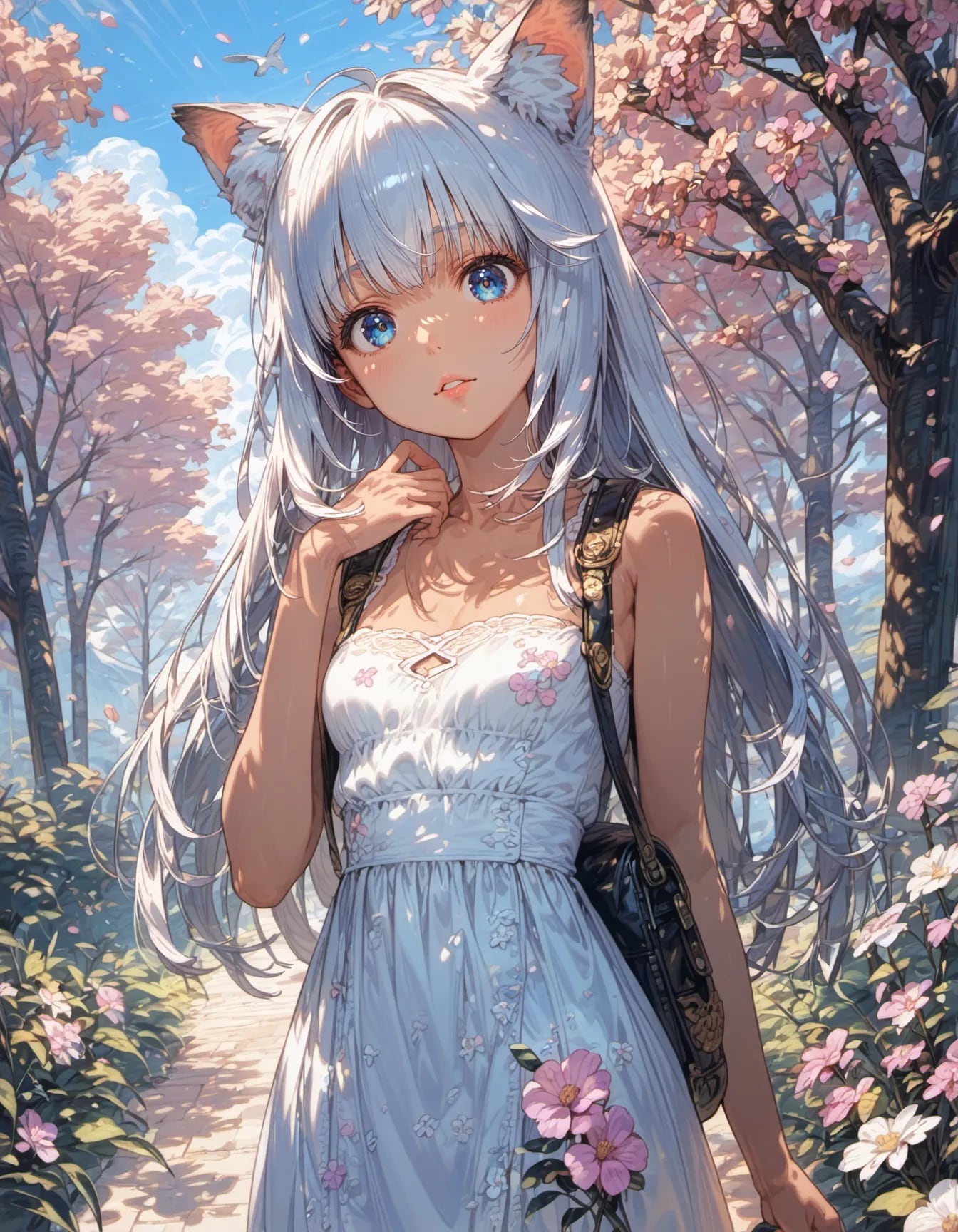 A Fleeting Season's Smile | の人気AIイラスト・グラビア