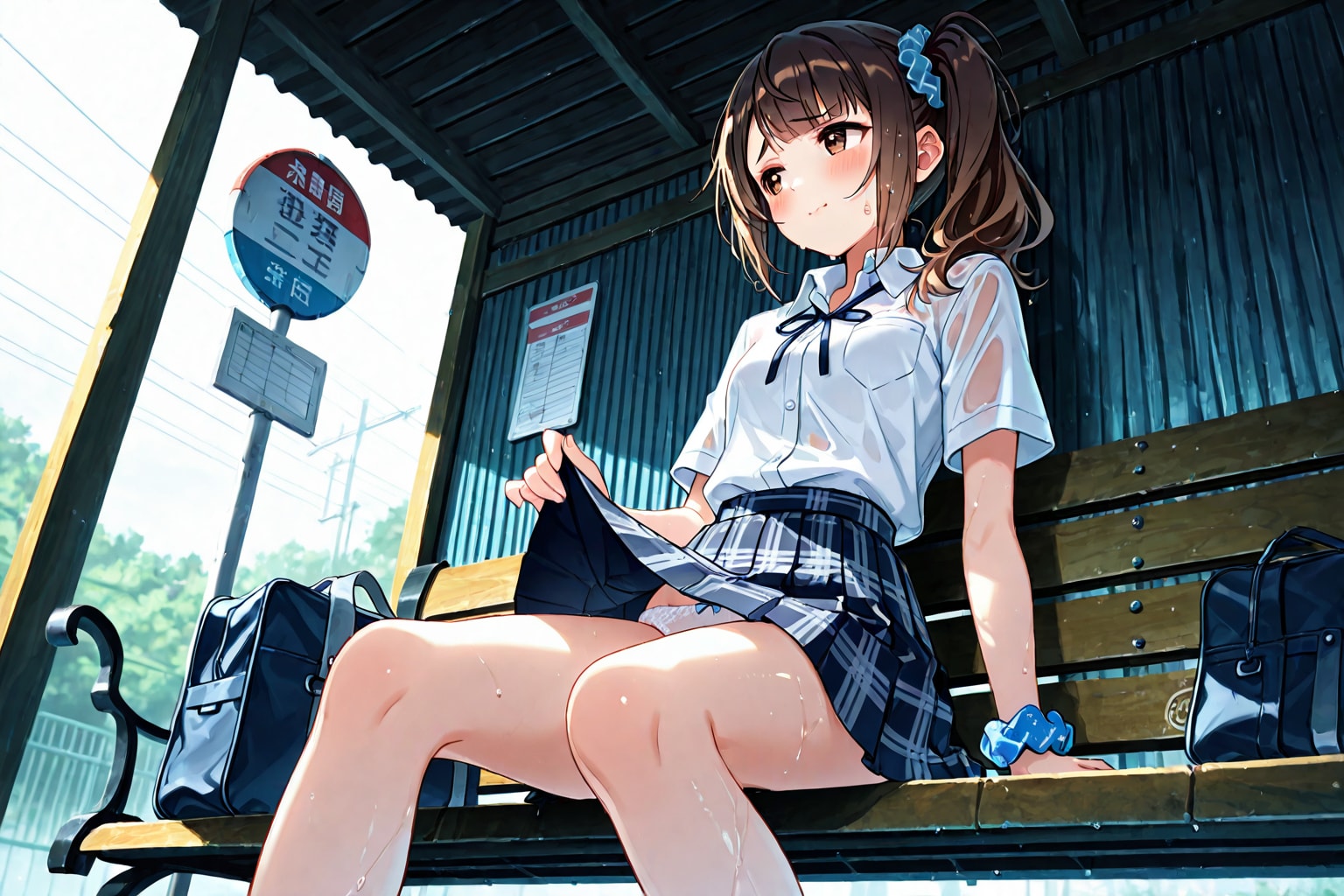 夕立と少女