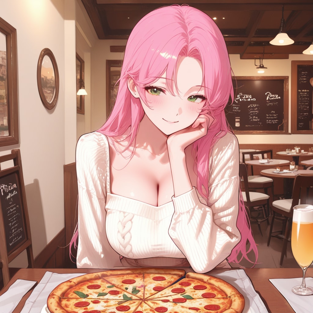 ふんわり優しいピザデート