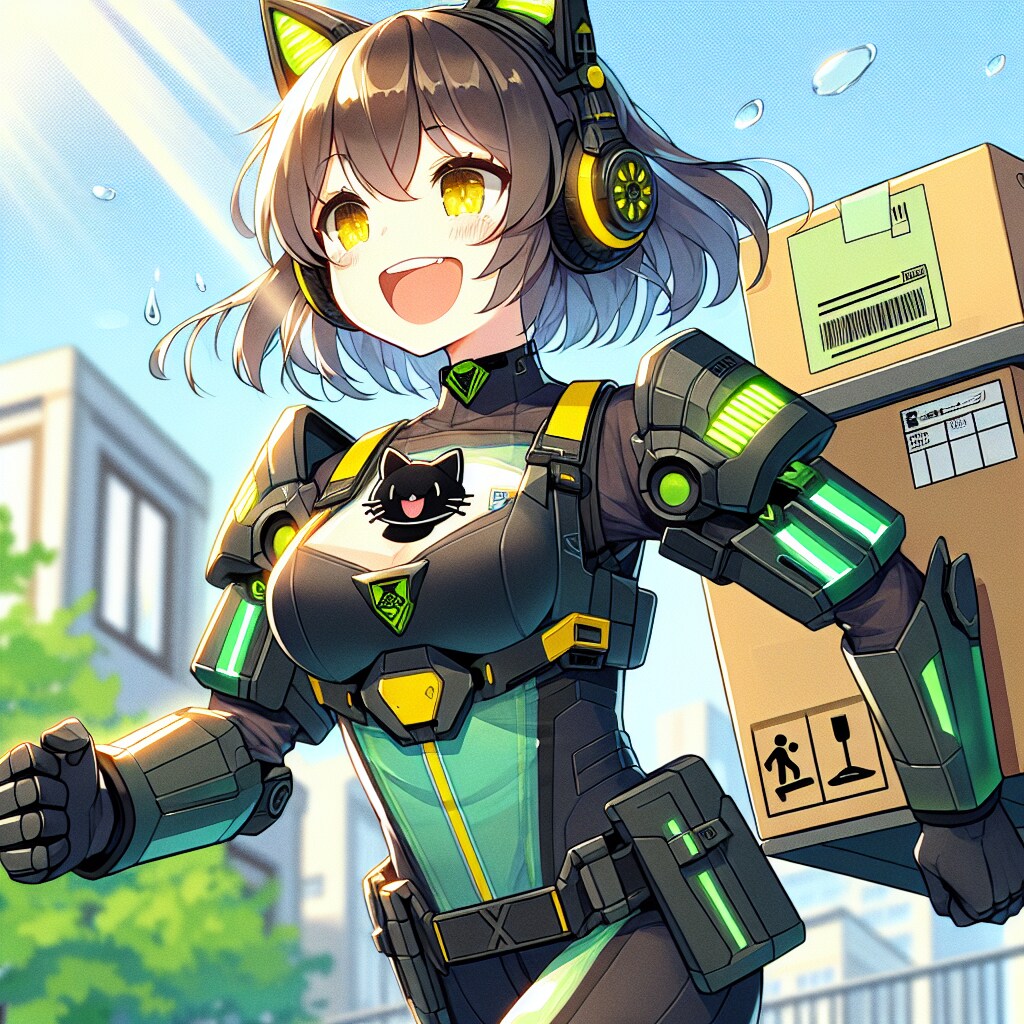 パワードスーツ配達