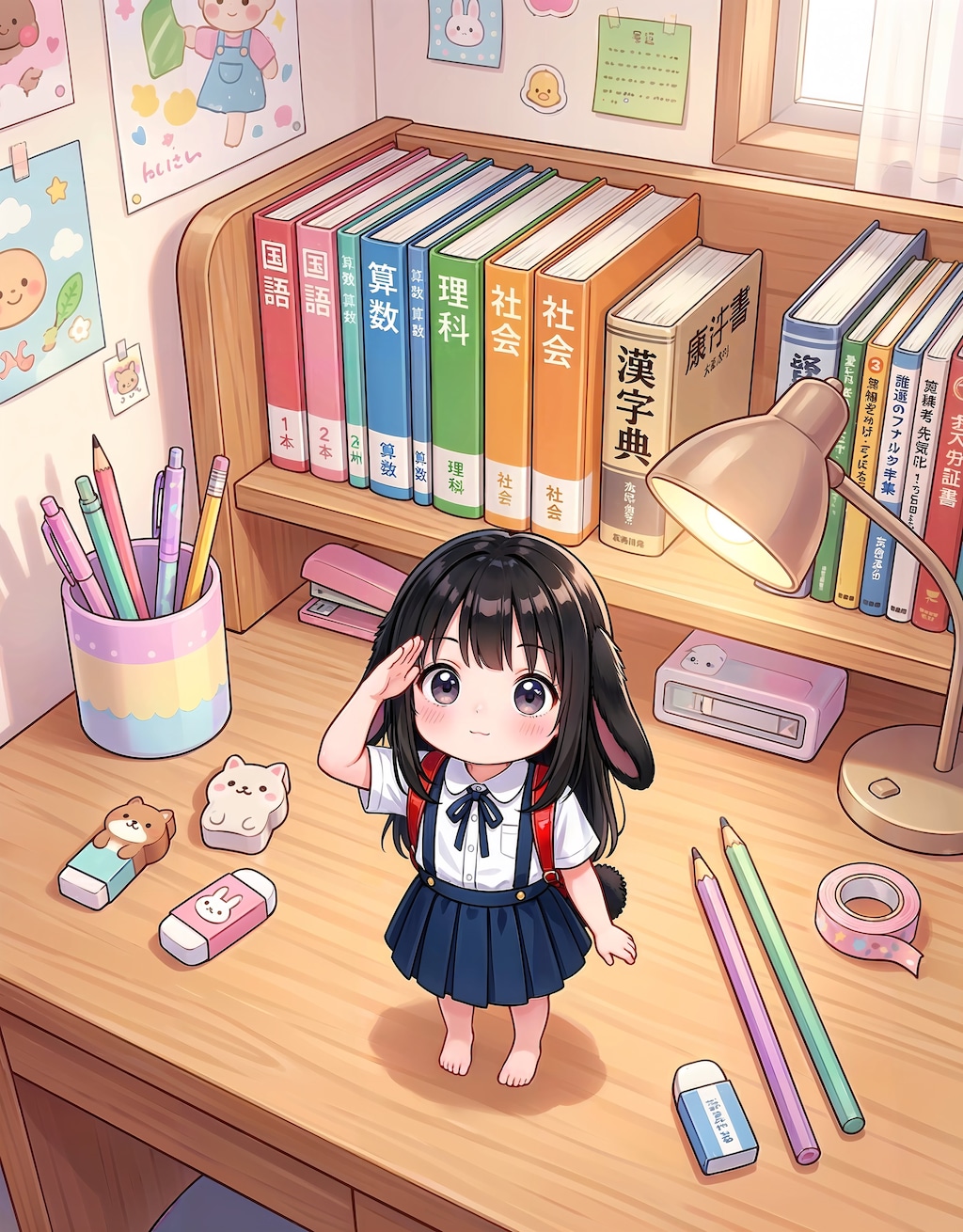 敬礼！