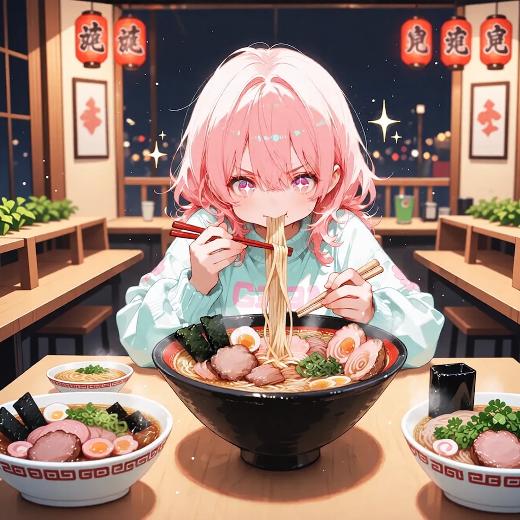 フードファイターもしくはただの食いしん坊