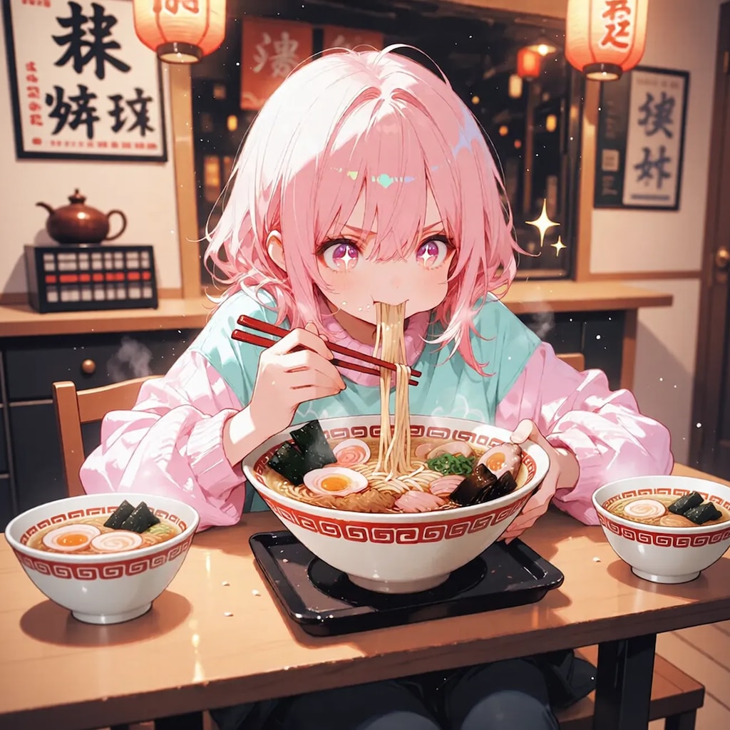 フードファイターもしくはただの食いしん坊