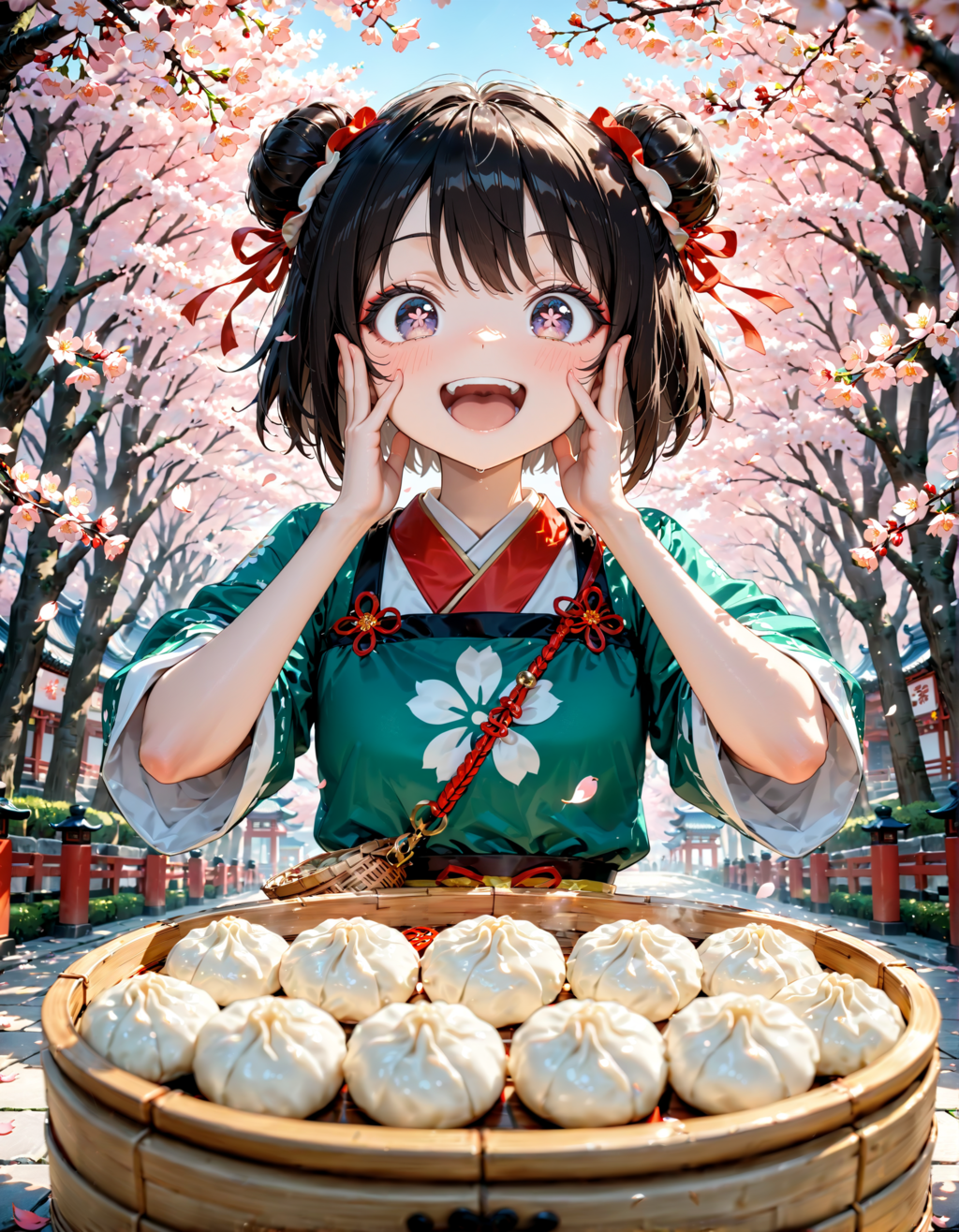 今日は京鼎樓の小籠包の日。さくらの日