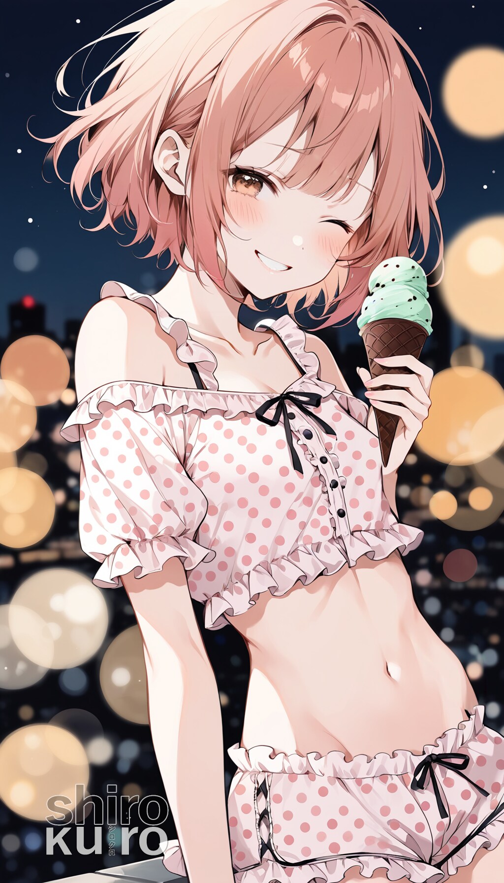 夜風にとけるミントの夢