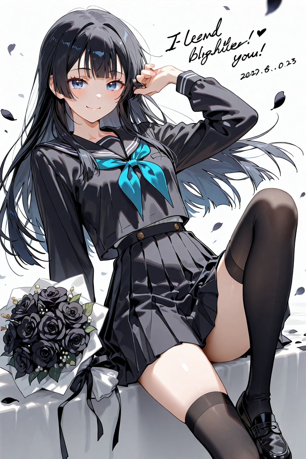 君に黒百合の花束を贈る・・・