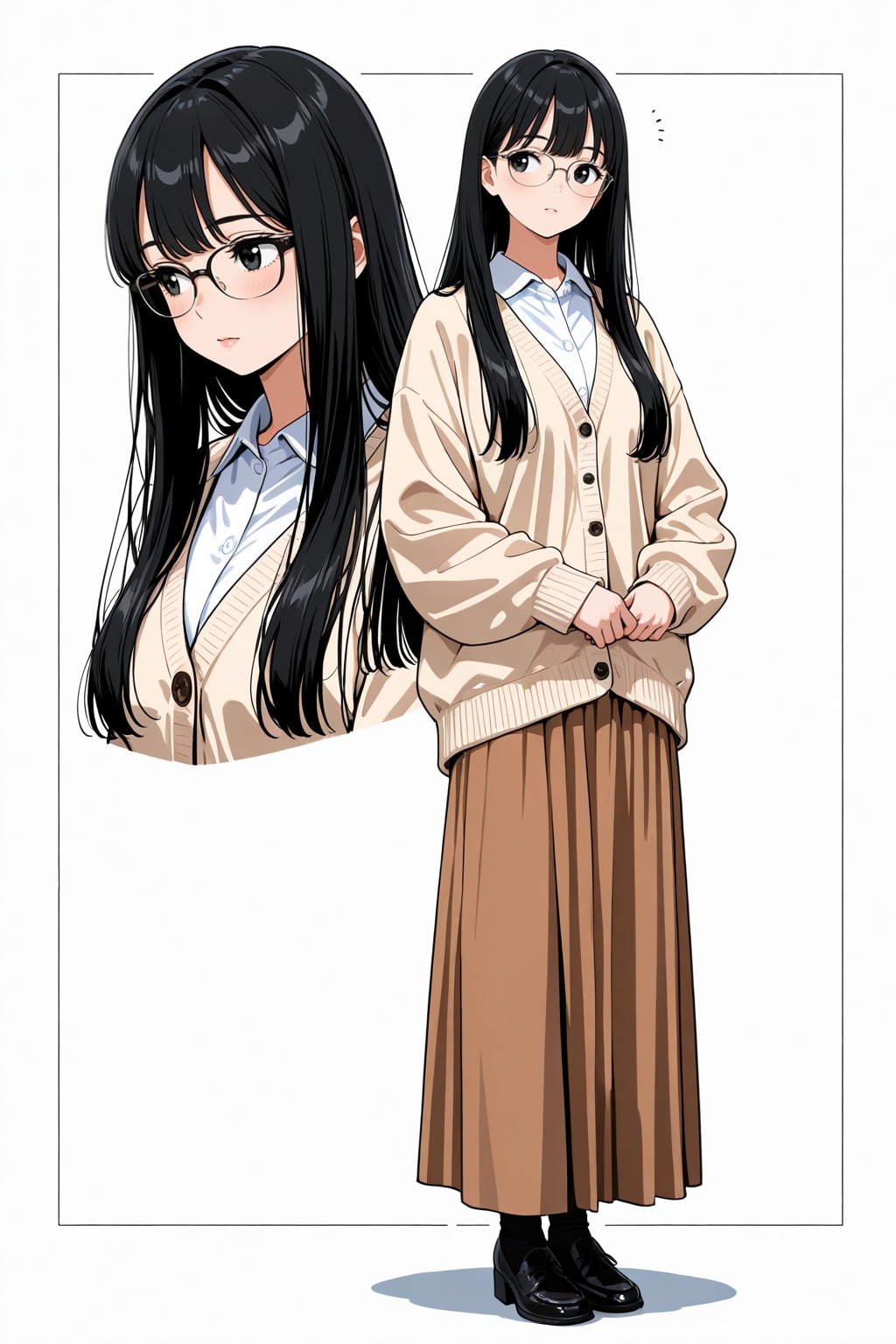 地味眼鏡ちゃん