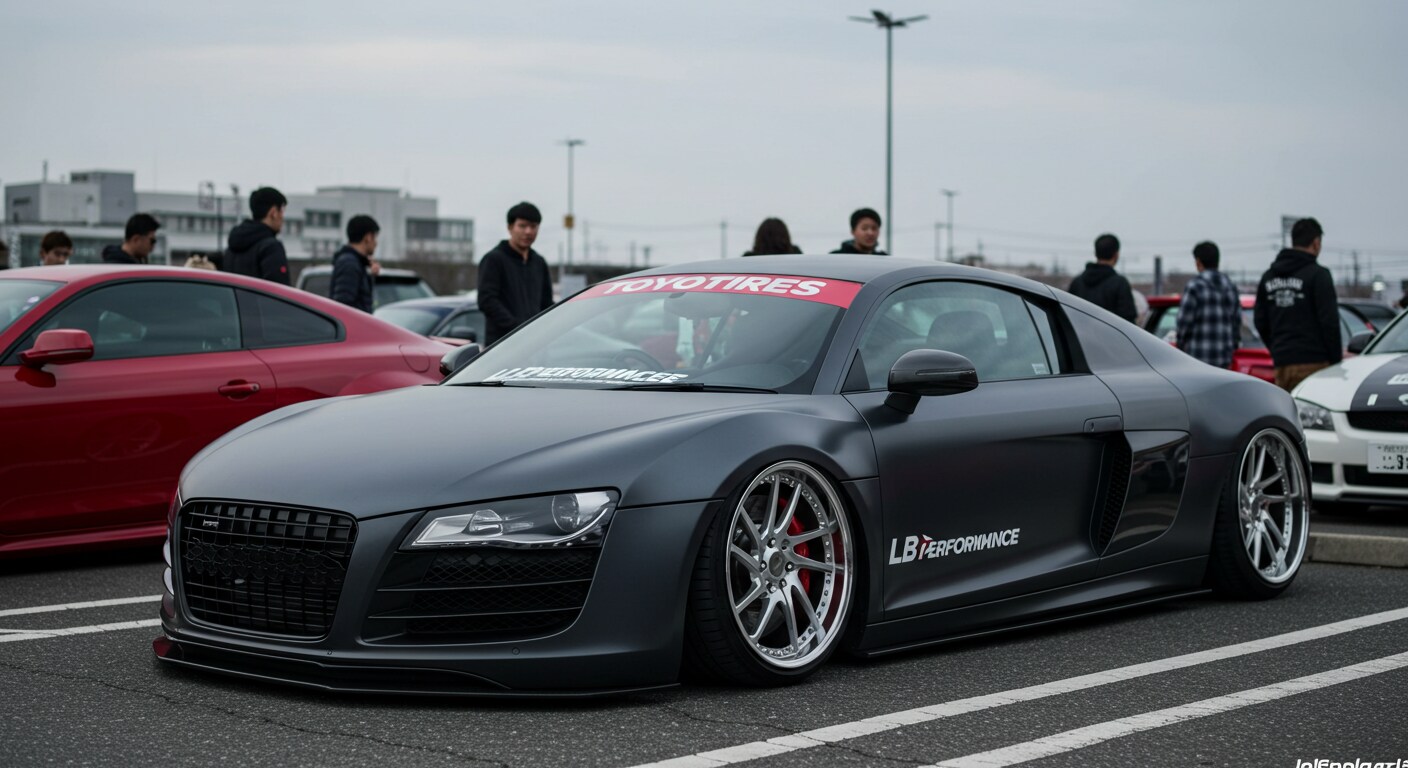 リバティーウォークアウディクーペ | の人気AIイラスト・グラビア