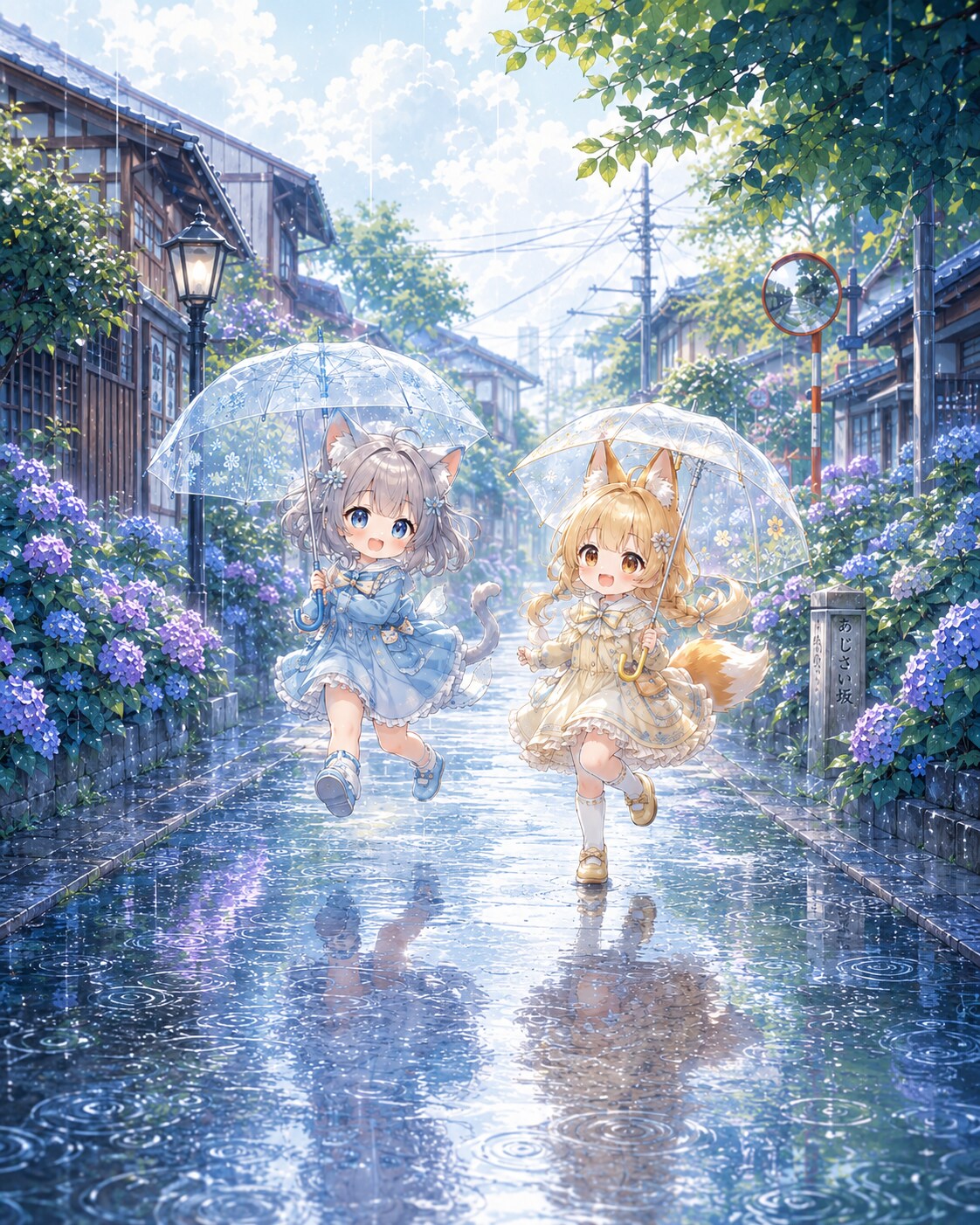 無邪気な雨 | の人気AIイラスト・グラビア