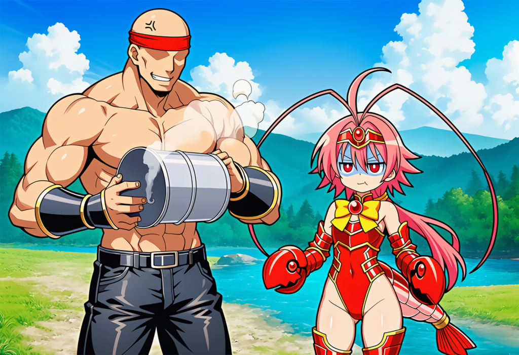 エビ騎士千種、根流しにあう