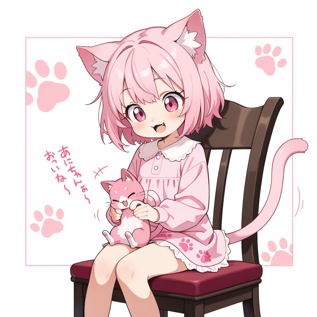 ねこをあやしている時♡