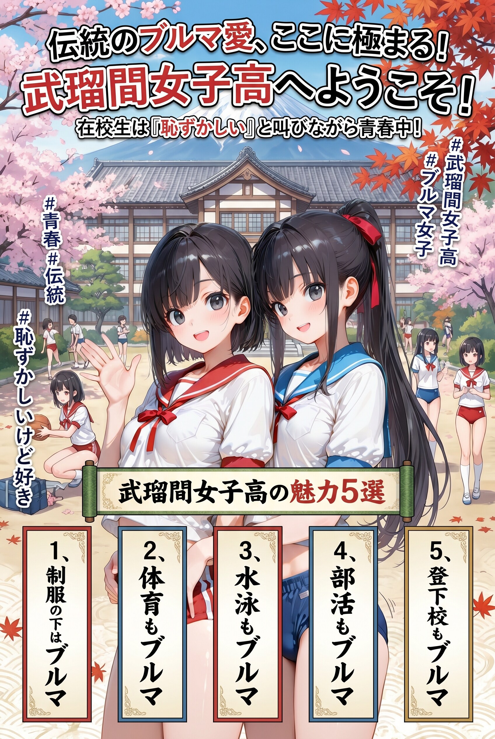 こんな学校があったら、そばに引っ越す！！！ｗ
