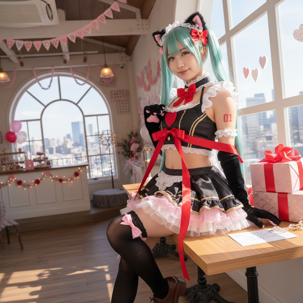 みどツイにゃん