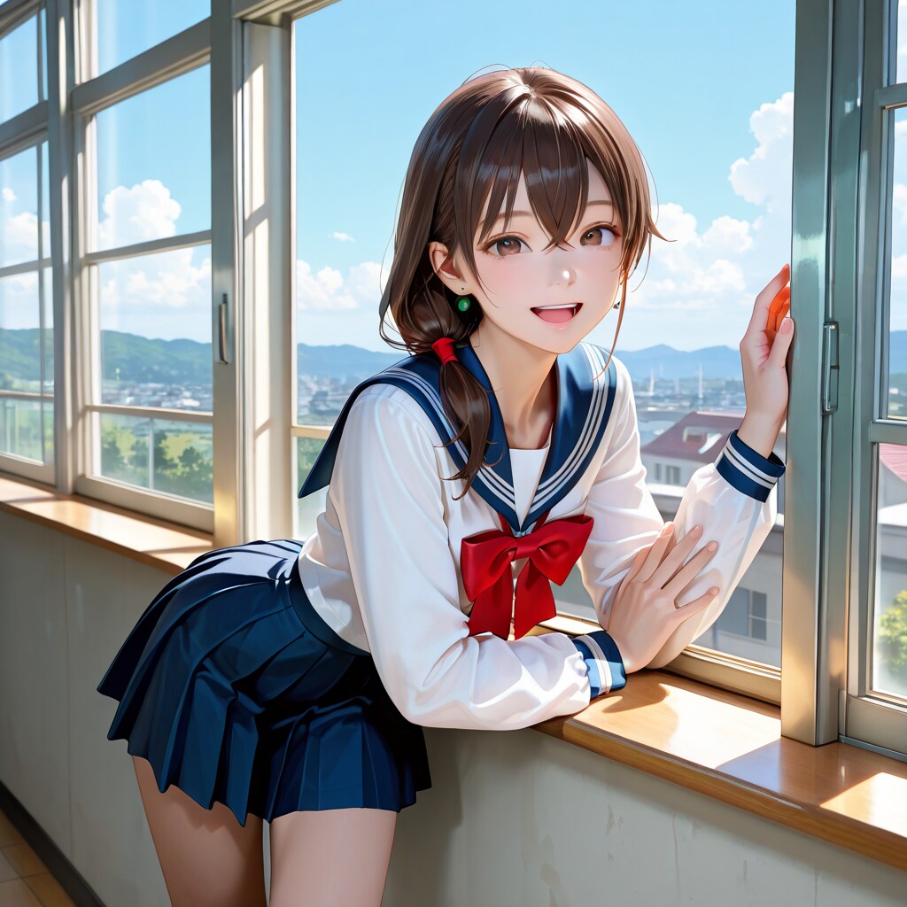 歩美 セーラー服 (5)